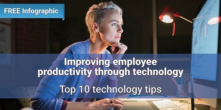 Improving employee productivity through technology